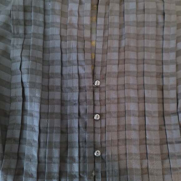 Jones New York Signature Navy Blue Blouse - XL - Picture 3 of 4